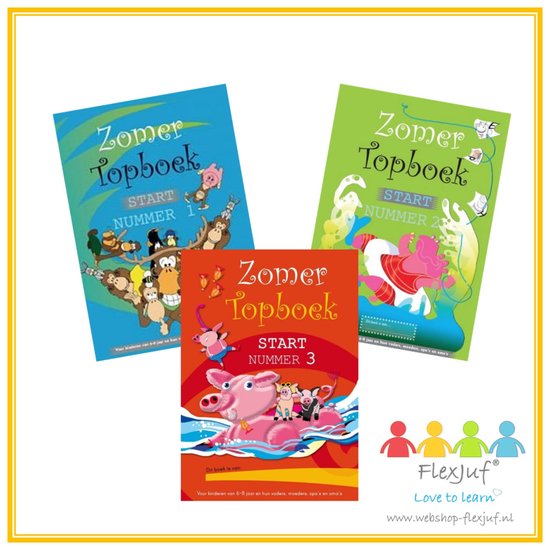 Zomer TOPboek - Start (groep 3) nummer 1, 2 en 3