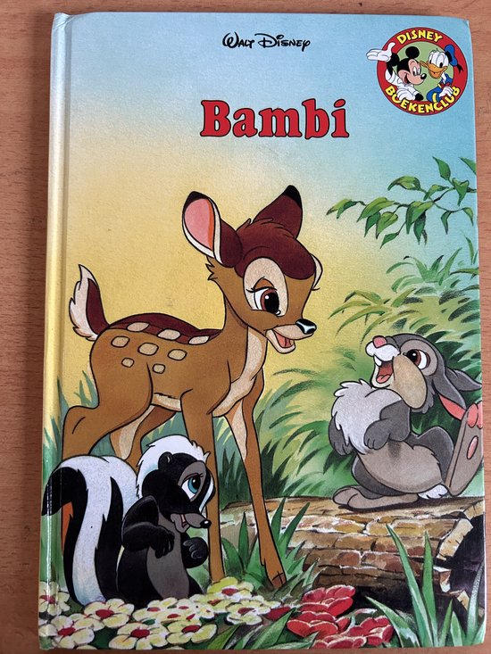 Disney Boekenclub - Bambi - Voorleesboek met harde kaft