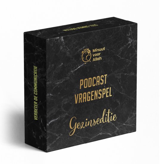 Minuut Voor Allah   Podcast Vragenspel - Gezinseditie