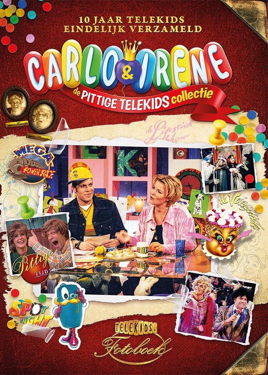 Typisch Carlo & Irene, boek, de Pittige Telekids Collectie, 10 jaar Telekids eindelijk verzameld, 30 jaar Carlo & Irene