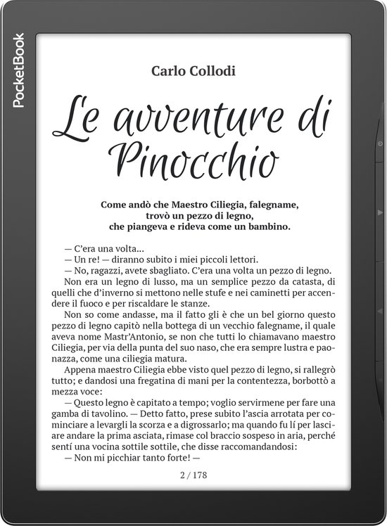 PocketBook eReader - Inkpad Lite - Mist Grey