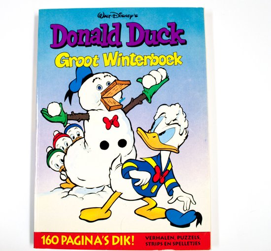 Dondald duck groot winterboek