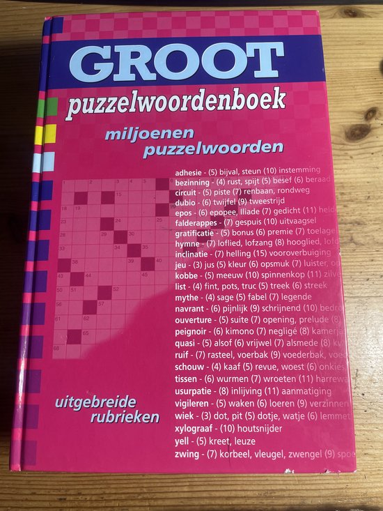 Groot Puzzelwoordenboek