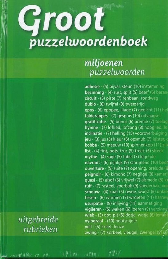 Groot puzzelwoordenboek