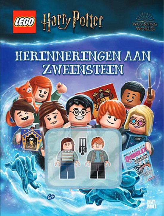 Harry Potter- LEGO - Herinneringen aan Zweinstein - Doeboek met 2 LEGO poppetjes