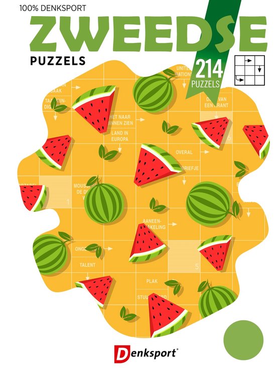 Denksport puzzelboek Zweedse puzzels