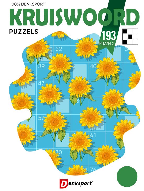 Denksport puzzelboek Kruiswoord puzzels