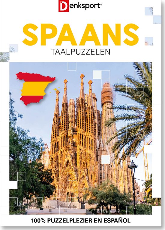 Denksport Spaans Taalpuzzelen puzzelboek