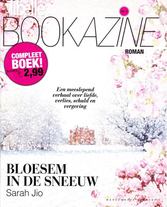 Bookazine - bloesem in de sneeuw