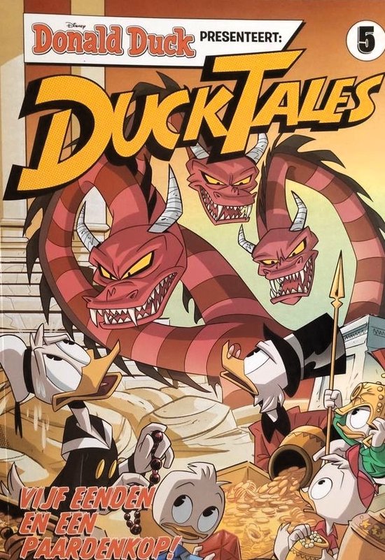 Ducktales stripboek no. 5 - Vijf eenden en een paardenkop! - Donald Duck - strip - stripalbum