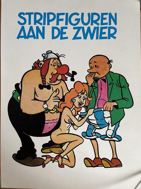 Stripfiguren aan de zwier (Erotische parodie op bekende striphelden)