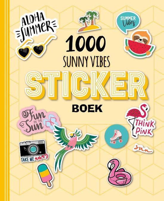 Stickerboek - 1000 Sunny Vibes