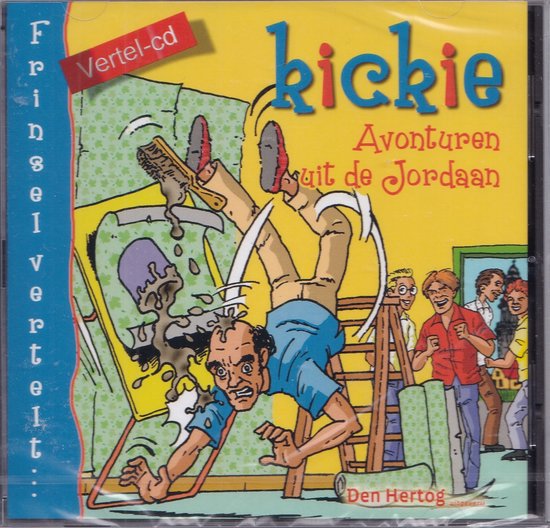 Luisterc.d. Kickie Avonturen uit de Jordaan - Geschreven en verteld door J.J. Frinsel