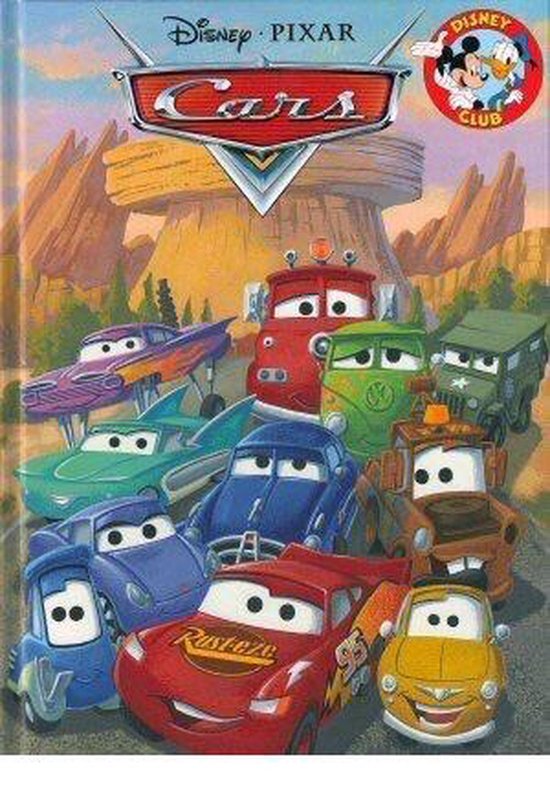 Cars Disney club boek