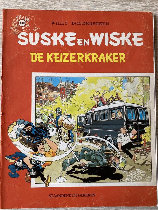 Suske en Wiske'' no 200 - De keizerkraker door Willy Dondersteen