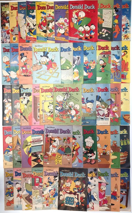 Donald Duck Weekblad jaargang uit 1983 – compleet