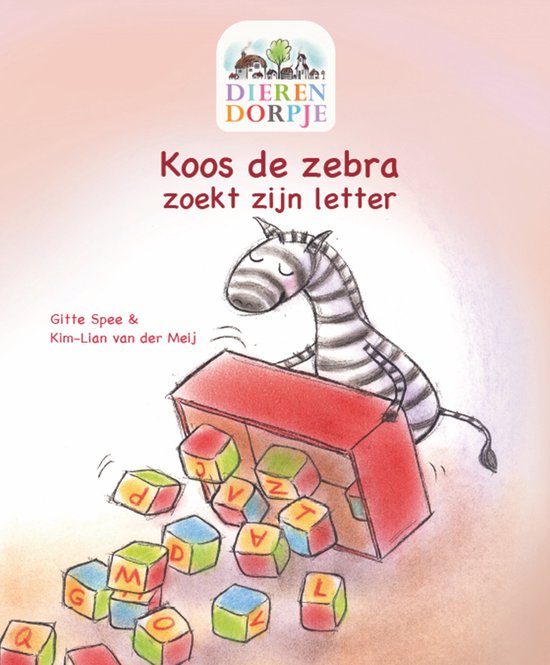 Dierendorpje - Koos de Zebra Zoekt Zijn Letter