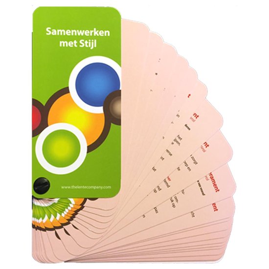 Waaier samenwerken met stijl (DISC)