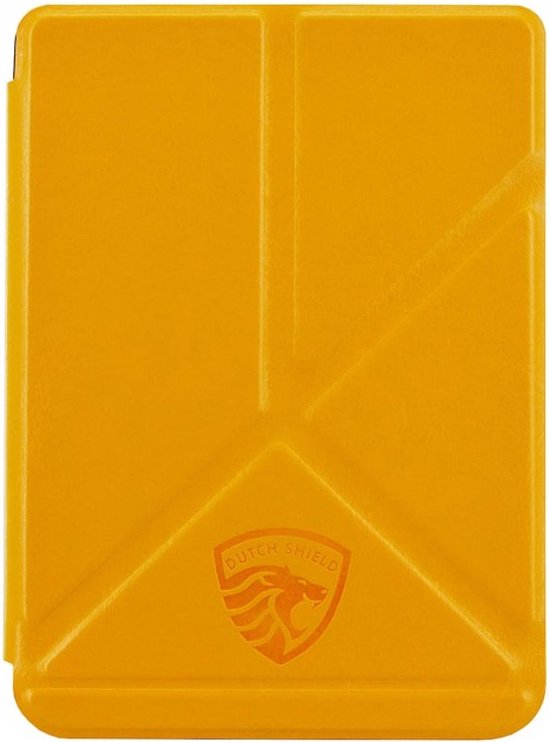 Origami Sleepcover Geschikt voor Tolino Shine 4 Hoes Cognac Light