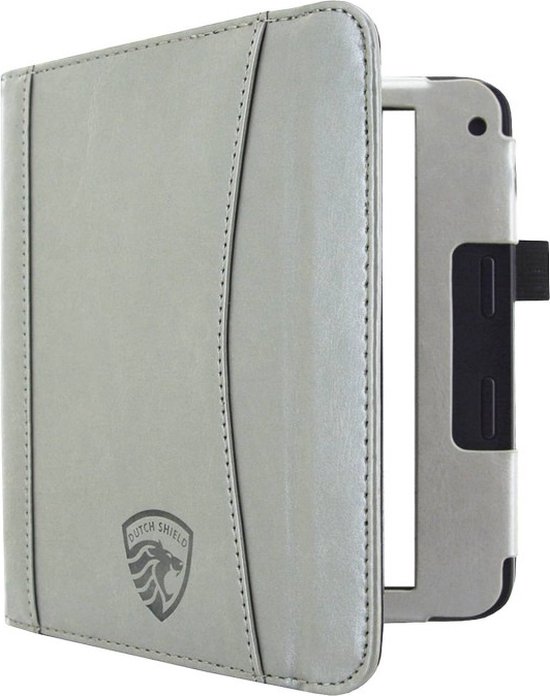 Hoesje Geschikt voor Tolino Vision 6 Sleepcover Luxe Hoes Grijs