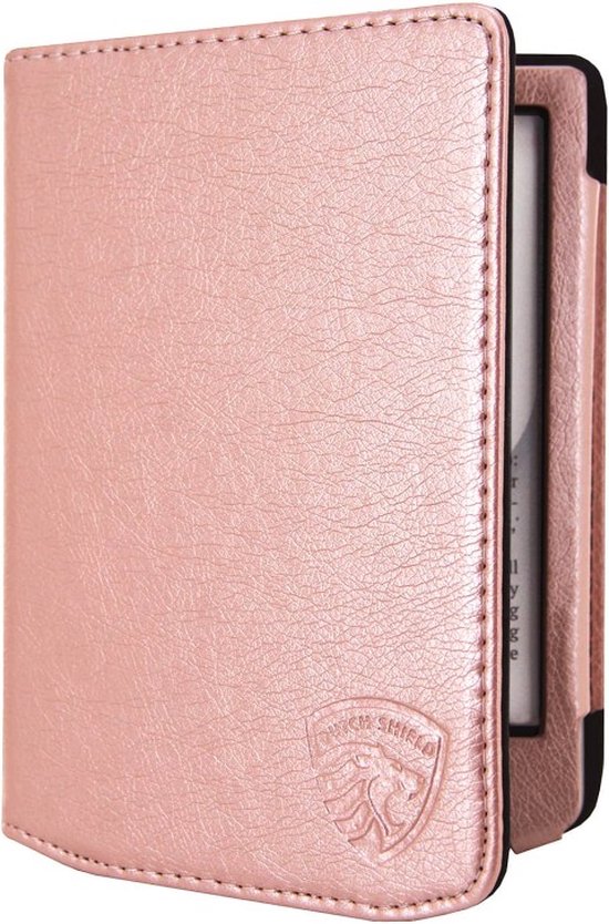 Luxe Hoesje Geschikt voor Pocketbook Verse Hoes Cover Roze Goud