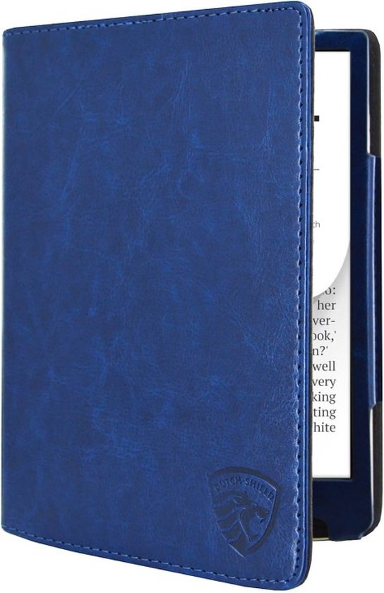 Luxe Hoes Geschikt voor Pocketbook Inkpad 4 Beschermhoes Cover Marine Blauw