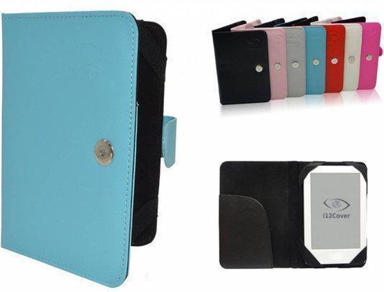 Universele 6 inch Tablet en e-Reader Hoes. Passende maat: breedte 105-126mm, lengte 155-175mm, kleur Hemelsblauw