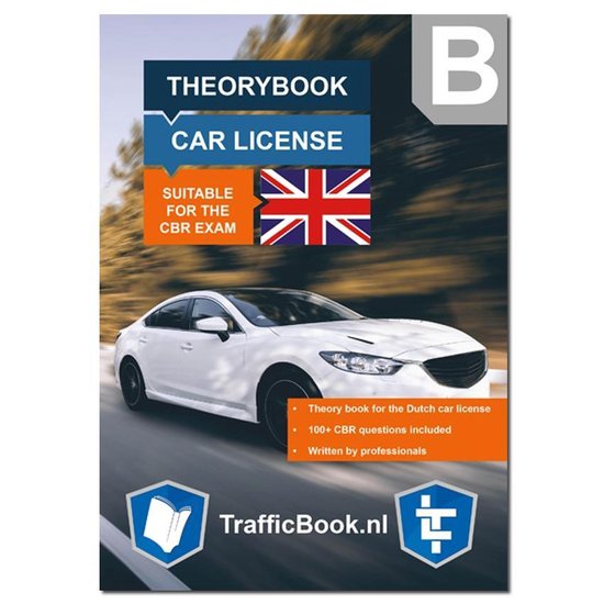 English Car Driving License B - Car Theory Book 2023