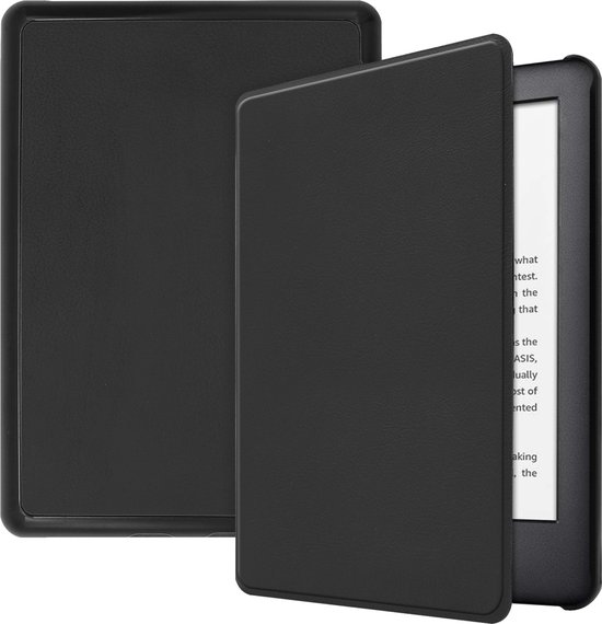 imoshion Ereader Cover / Hoesje Geschikt voor Amazon Kindle 10 - imoshion Slim Hard Case Sleepcover Bookcase zonder stand - Zwart