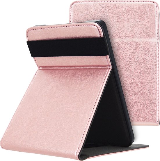 imoshion Ereader Cover / Hoesje Geschikt voor Kobo Clara HD - imoshion Stand Flipcase - Rosé Goud