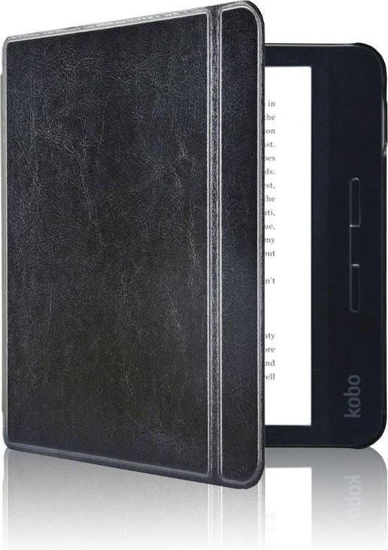Goodline - Hoesje geschikt voor de Kobo Libra H2O (7) N873 - Hard Cover Hoes / Slimfit Sleepcover - Zwart