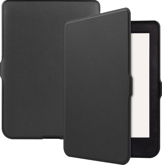 Case2go - E-reader Hoes geschikt voor Kobo Nia - Sleepcover - Auto/Wake functie - Magnetische sluiting - Zwart