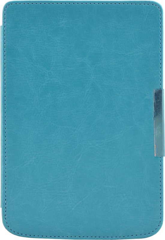 E-reader Hoes geschikt voor PocketBook Basic Touch - Sleepcover - Auto/Wake functie - Magnetische sluiting - Licht Blauw