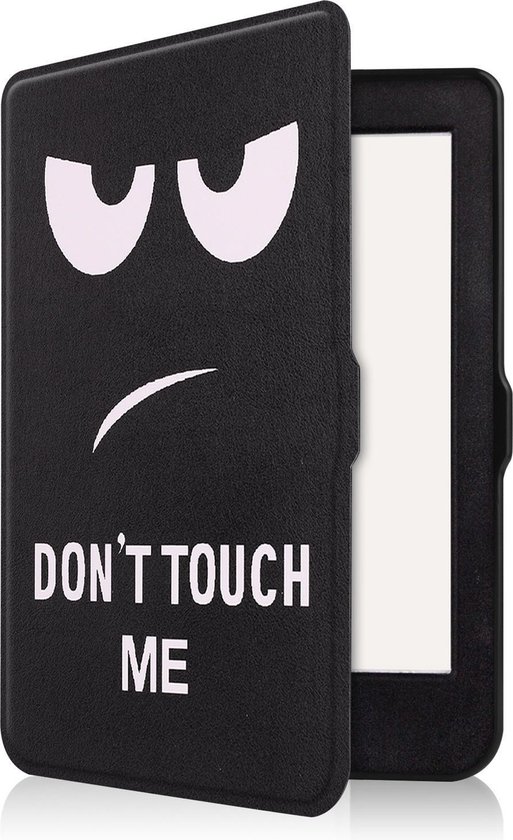 Hoesje Geschikt voor Kobo Nia Hoes Bescherm Hoesje Case Sleep Cover - Hoes Geschikt voor Kobo Nia Hoesje - Don't Touch Me