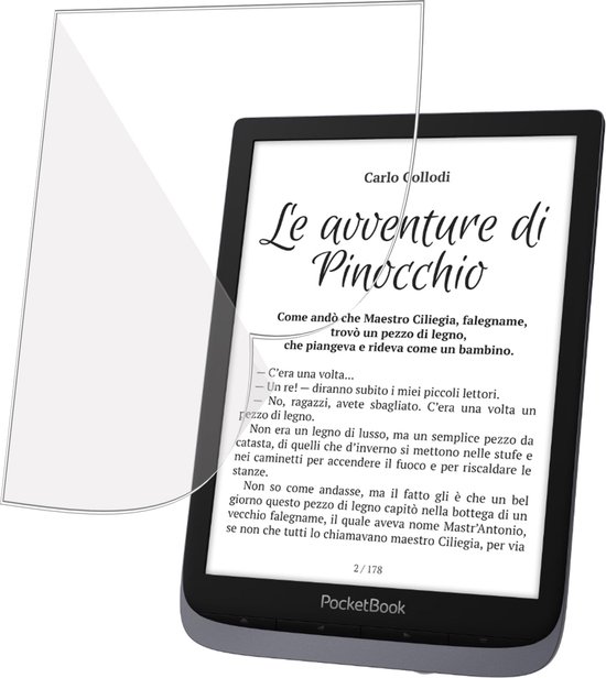 Geschikt voor Pocketbook InkPad 3 Pro Screenprotector - Beschermglas Folie geschikt voor Pocketbook InkPad 3 Pro