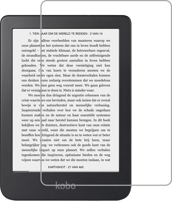 Screenprotector Geschikt voor Kobo Clara 2E Screenprotector Bescherm Glas Tempered Glass Screen Protector