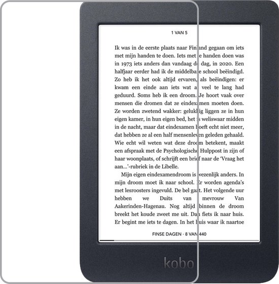 Screenprotector - Geschikt voor Kobo Nia Screenprotector Bescherm Glas - Screenprotector Geschikt voor Kobo Nia Screen Protector Tempered Glass