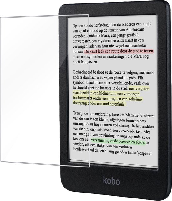 Screenprotector - Geschikt voor - Kobo Clara Colour - Screenprotector Bescherm Glas Gehard Screen Protector