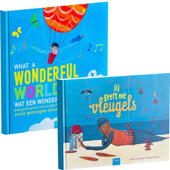 Prentenboek voordeelbundel - 2 prentenboeken voor kinderen vanaf 4 jaar - Voorleesboeken cadeau kleuter / peuter / jongen / meisje / 5 jaar / 6 jaar / 7 jaar / 8 jaar - Kinderboeken aanbieding van het jaar - Educatief - Clavis