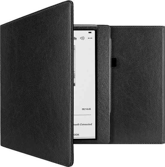 imoshion Ereader Cover / Hoesje Geschikt voor Kobo Elipsa 2E - imoshion Vegan Leather Bookcase - Zwart