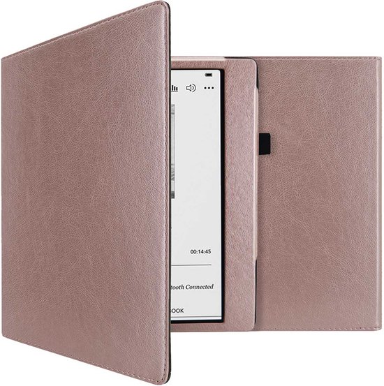 imoshion Ereader Cover / Hoesje Geschikt voor Kobo Elipsa 2E - imoshion Vegan Leather Bookcase - Rosé Goud