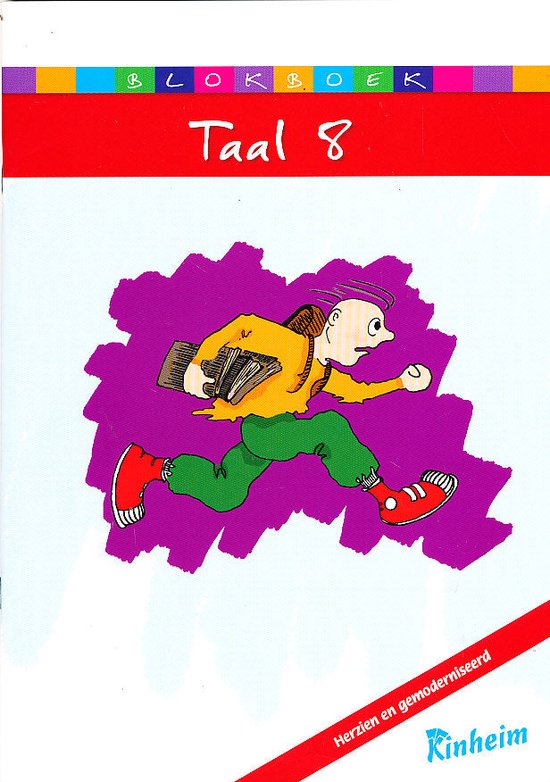 Kinheim Blokboek Taal 8 (per stuk)