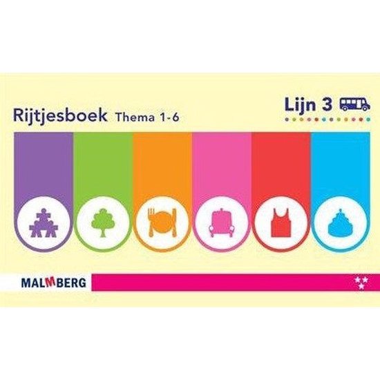 Lijn 3 Rijtjesboek thema 1-6  (3 sterren)