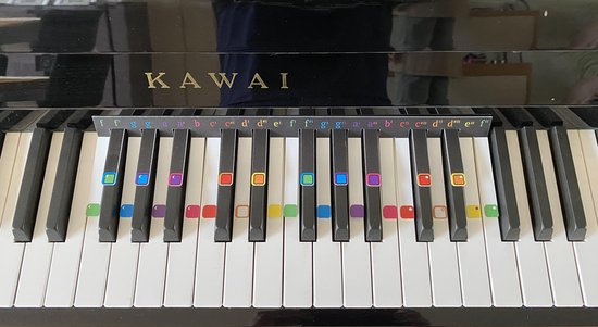 Prisma Kleurmuziek Pianolegger