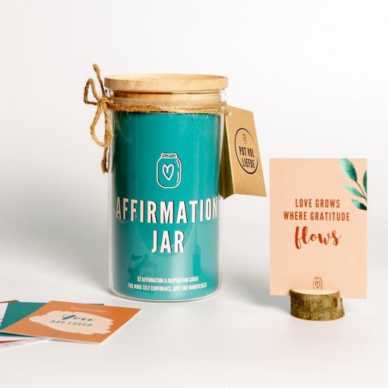 Affirmation Jar - 52 affirmaties en inspiratie voor meer zelfvertrouwen, zelfliefde en een bewust leven