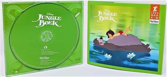 DISNEY JUNGLE BOOK LEES MEE CD - CD MET BOEKJE