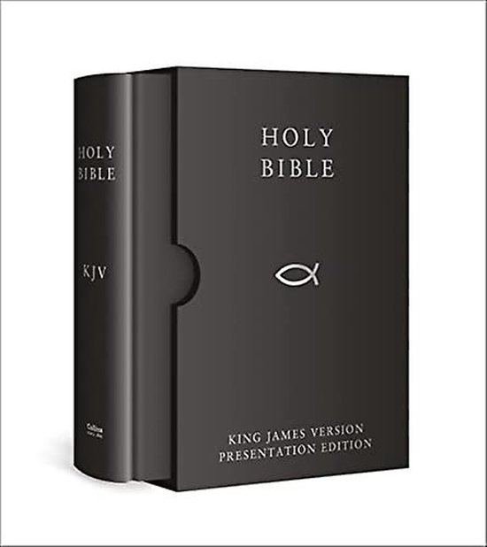 HOLY BIBLE - King James Version - Black Presentation Edition