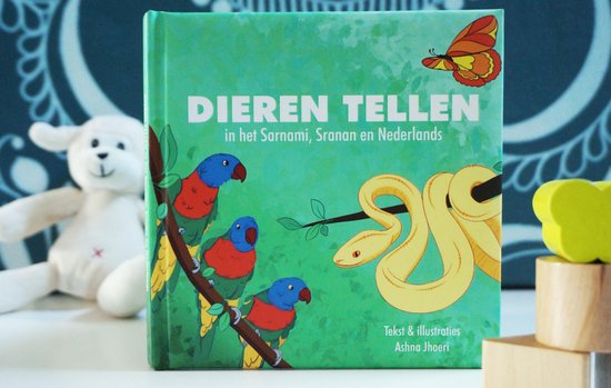 Telboek - Leren tellen in het Nederlands, Surinaams en Hindoestaans