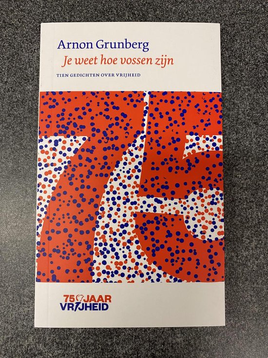 75 jaar vrijheid, gedichtenboekje