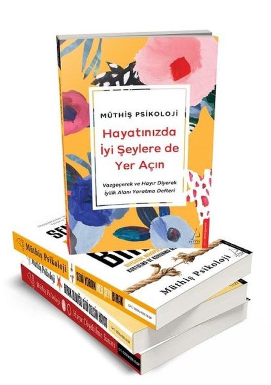 Müthiş Psikoloji Seti - 3 Kitap Takım Defter Hediyeli